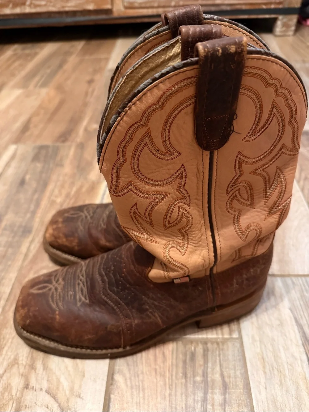 Double-H Men's Square Steel Toe Western Boots